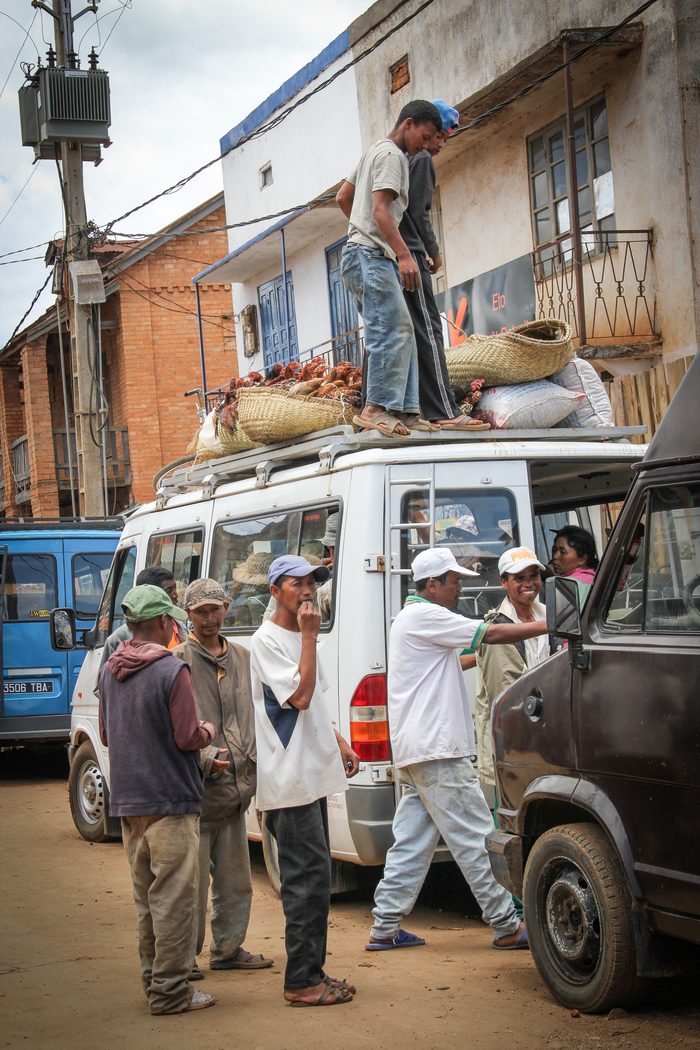 Buschtaxi in Madagaskar
